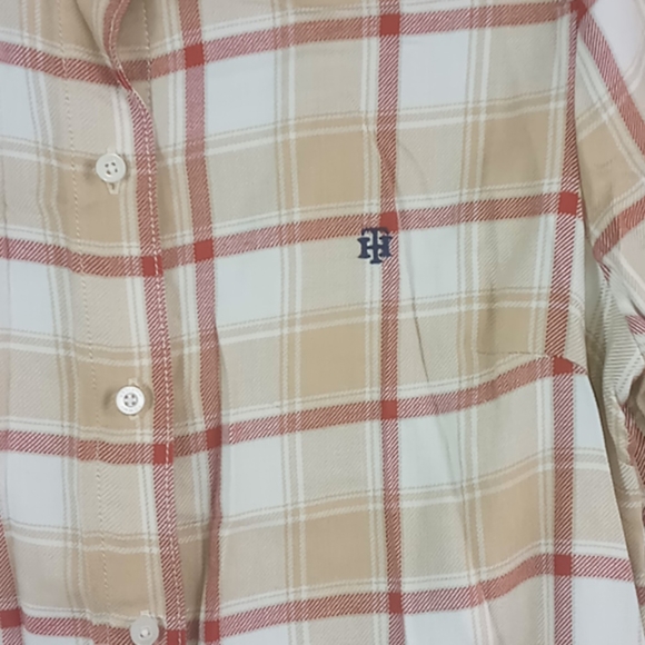Tommy hilfiger button down top size small - Picture 2 of 3